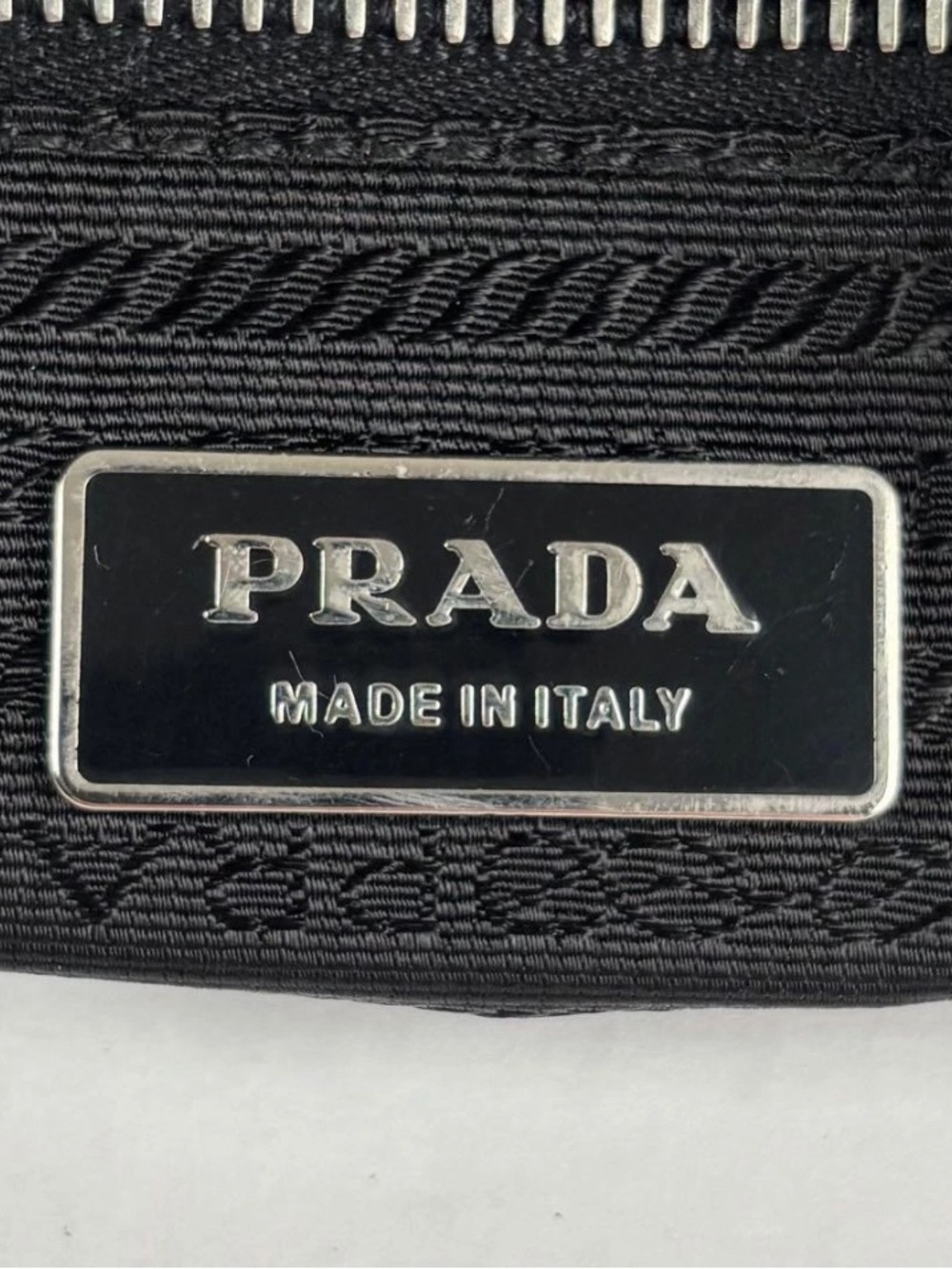 Prada Black Leather and Nylon shoulder Bag with Buckle Strap! Offers welcome - Picture 9 of 16